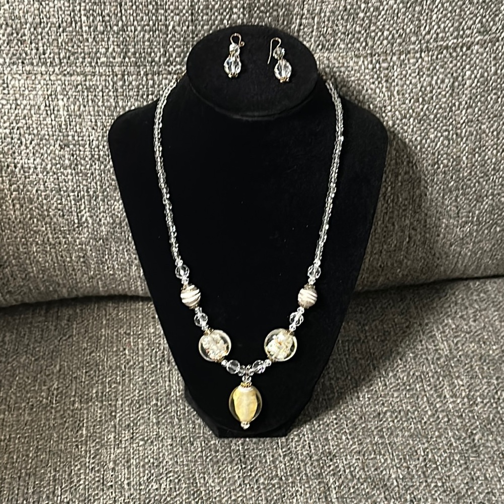 Elegant Beaded Necklace Set